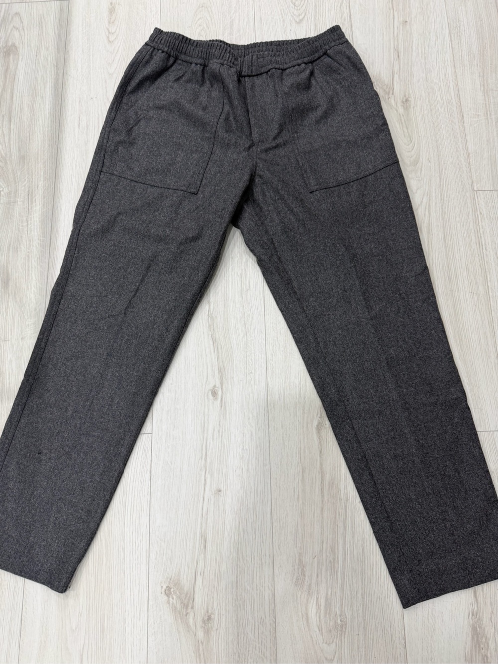 Moncler Men's Charcoal Grey Tailored Trousers